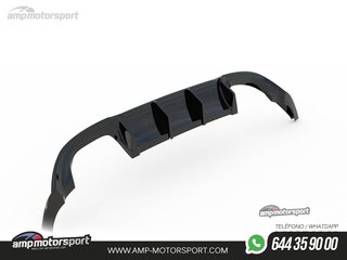 DIFUSOR TRASERO VW GOLF MK7 R 2017-2020 LOOK CARBONO