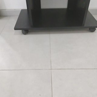 Mueble Auxiliar Negro con Ruedas - Ideal Oficina