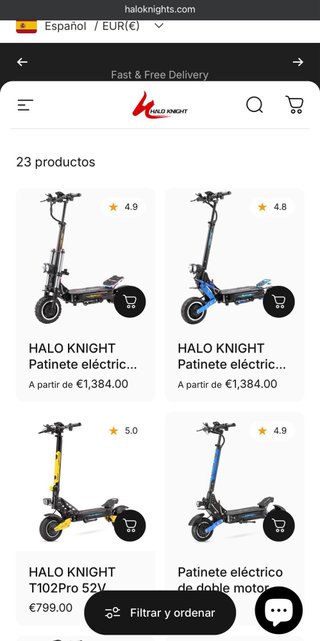Patinete Eléctrico Potente
