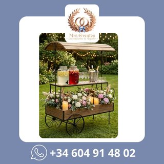 Alquiler Sillas y Messa Plegable Blancas
