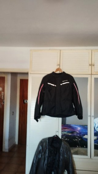 Chaqueta Moto Revit Mujer Talla 44L 3 Capas