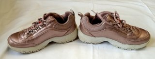 Scarpe Fila donna tg 37 rosa/argento