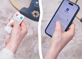 Silla Mecedora Eléctrica para Niños, Hamaca Bebé,