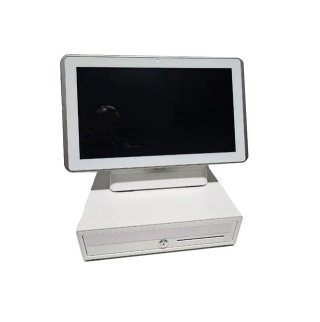 TPV táctil blanco con caja - i3, 8GB RAM, 120GB