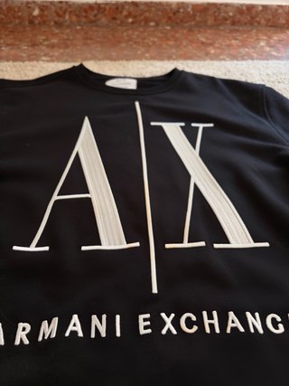 Sudadera Armani Exchange AX Negra