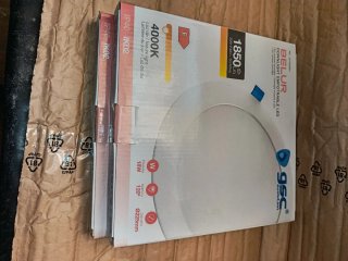 Lámpara LED Empotrable BELUR 24W 6500K total 8 und
