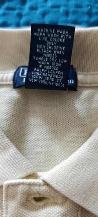 Polo Ralph Lauren Uomo Beige/Giallo XL(20 Youth)