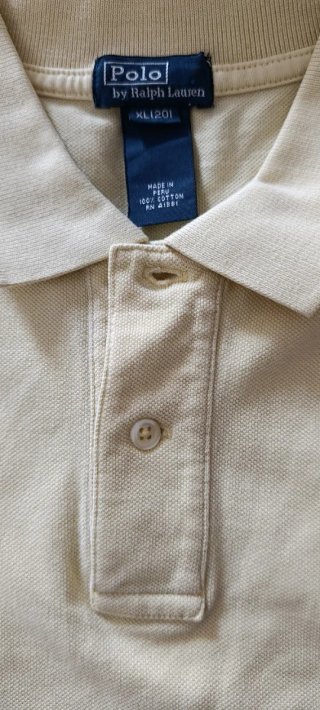 Polo Ralph Lauren Uomo Beige/Giallo XL(20 Youth)