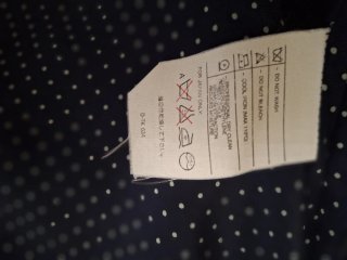 Vestito blu a pois Valentino tg 44 IT