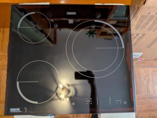 Placa Vitrocerámica Zanussi 3 fuegos
