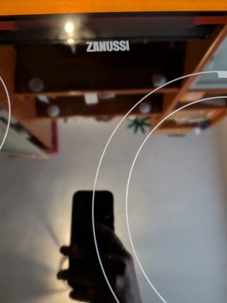 Placa Vitrocerámica Zanussi 3 fuegos