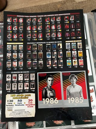Cromos Stranger Things