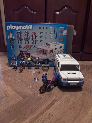 Playmobil 9371 Camión blindado y figuras