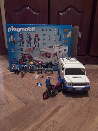 Playmobil 9371 Camión blindado y figuras
