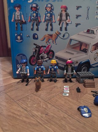Playmobil 9371 Camión blindado y figuras