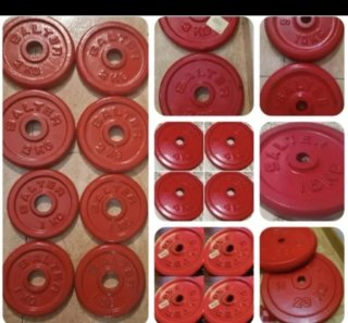Discos salter de 30mm 15kg 10kg 5kg 3kg 2kg