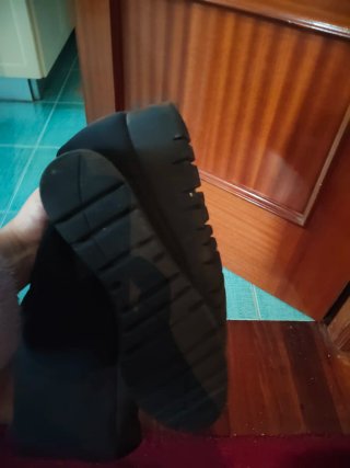 Stivali alti Paula Urban neri taglia 41