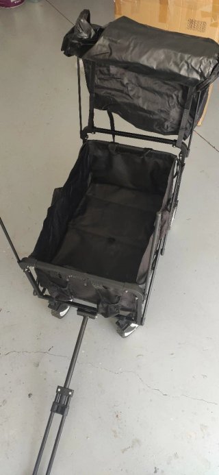 Carro Plegable Negro