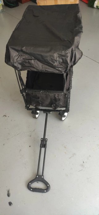 Carro Plegable Negro