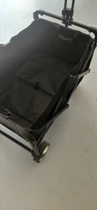 Carro Plegable Negro