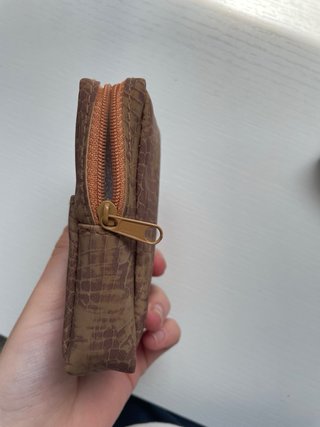 Monedero vintage Bossi marrón