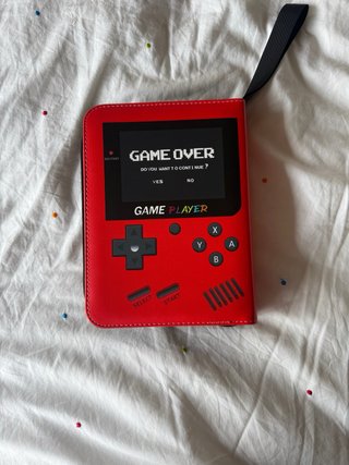 Binder para cartas Pokémon diseño Game Boy Roja