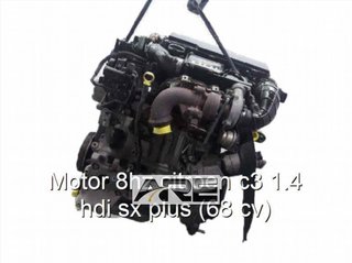 motor 8HZ Citroen C3 Peugeot 206 1.4 HDI d
