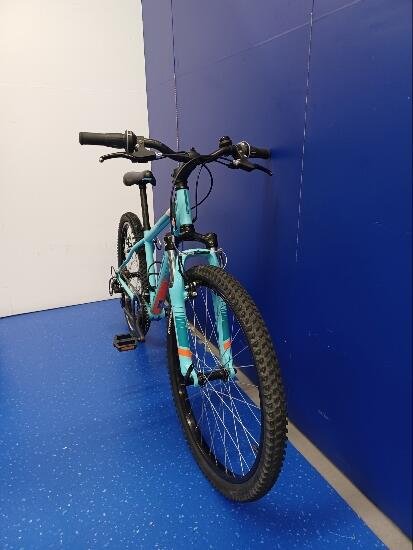 Bicicleta niños mtb 24 pulgadas Rockrider ST 500 azul 8-12