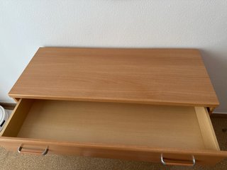 Cómoda de madera 4 cajones