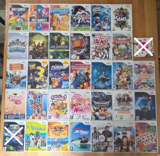 Lote o por unidad juegos Nintendo Wii