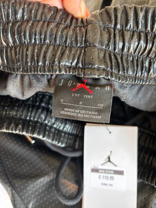 Pantalón Jordan Eco-cuero Negro