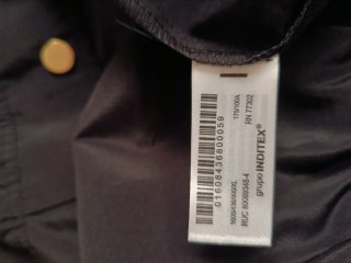 Cazadora fina Zara negra