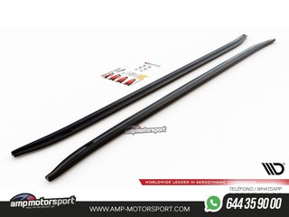 AÑADIDOS LATERALES PARA BMW SERIE 7 F01 PACK M 2008-2013
