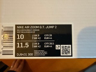 Nike Air Zoom G.T. Jump 2 Talla 44