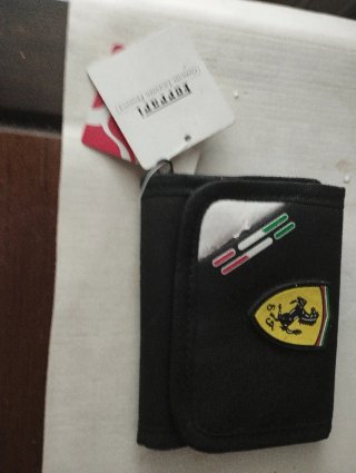 Cartera Ferrari Puma Negra