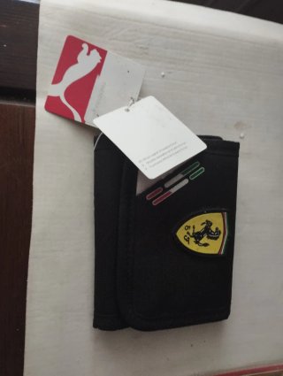 Cartera Ferrari Puma Negra