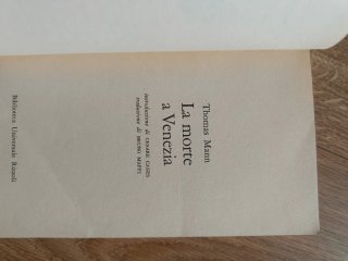 Thomas Mann - La Morte a Venezia