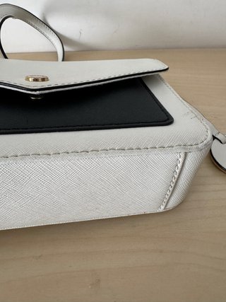 Borsa Michael  Kors Greenwich -  Bianco/Nero