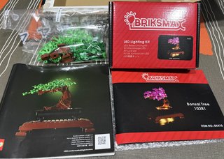 Lego 10281 Árbol Bonsái + Luces LED
