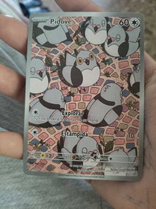 Carta Pokémon Pidove Básico 60 HP