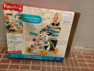 Andador Cebra Fisher Price