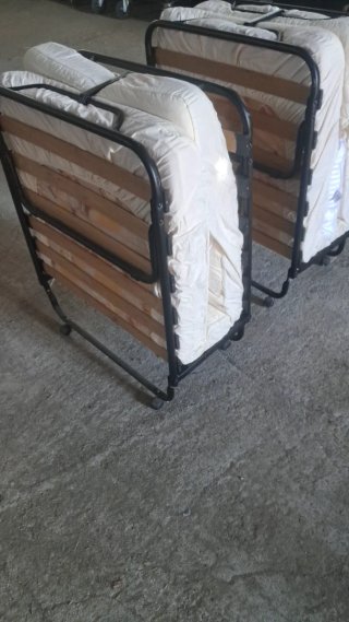 Camas plegables de tela