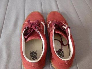 Zapatillas Vans Old Skool Rojas y Marrones
