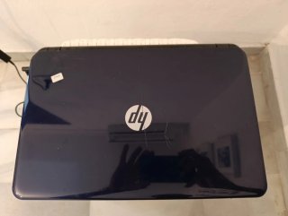 Portátil HP azul