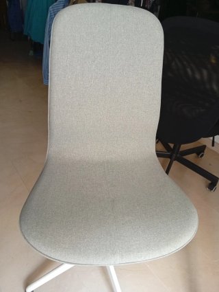 Silla escritorio LANGFJALL Ikea gris- verde