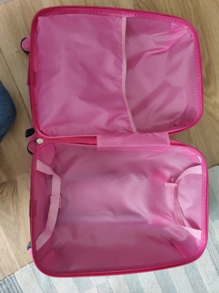 Valigia per bambini Hello Kitty rosa