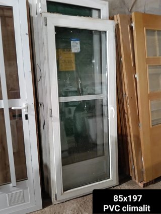 Puerta PVC Climalit 85x197