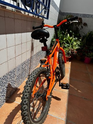 Bicicleta infantil WST Naranja