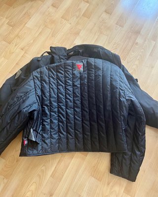 Chaqueta Corta Motorista Caballero Negra