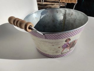 Vaso decorativo stile retro cm 13